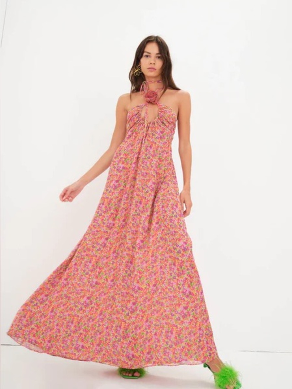 For Love & Lemons Suzette Maxi Dress BNWT